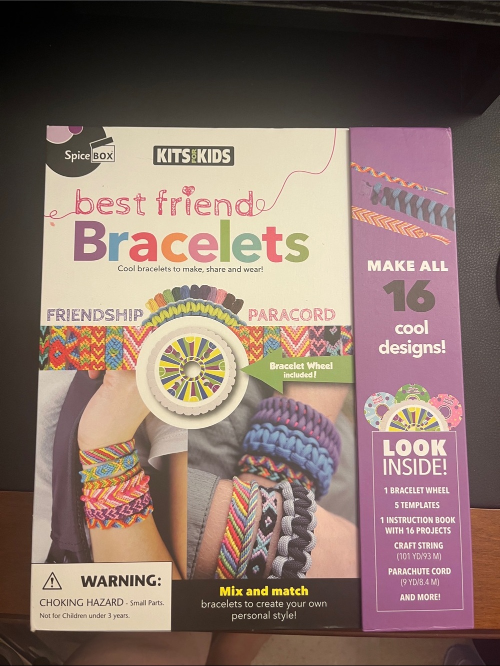 Kits for Kids Best Friend Bracelets - Multicolor Friendship Bracelet Kit